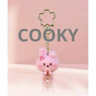 BT21 - 【ラスト1点】BT21 COOKY CHERRY BLOSSOM キーリング