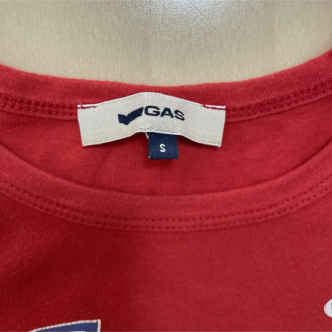 GAS(ガス)のロンT 長袖Tシャツ S GAS HONDA レディース レディースのトップス(Tシャツ(長袖/七分))の商品写真