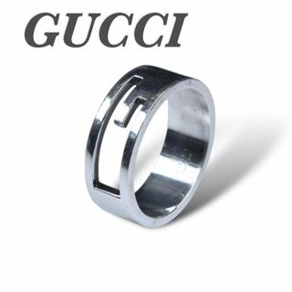 グッチ(Gucci)のグッチ　GUCCI　シルバー　925　G　リング　指輪　22号　4006(リング(指輪))