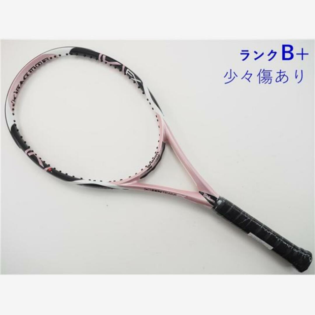 wilson(ウィルソン)の中古 テニスラケット ウィルソン K ゼン チーム エフエックス 103 2009年モデル (G1)WILSON K ZEN TEAM FX 103 2009 スポーツ/アウトドアのテニス(ラケット)の商品写真