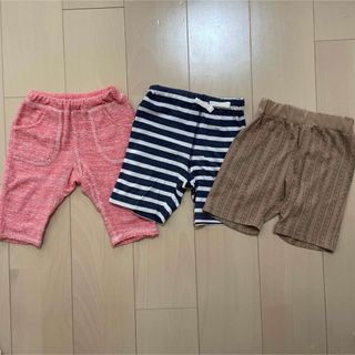 ハーフパンツ パンツ 子供服 男の子 キッズ　😭95cm 3枚セット　セット売り(パンツ/スパッツ)