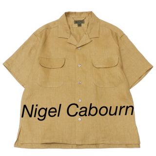 Nigel Cabourn - ※最終★美品★Nigel Cabourn オープンカラーリネンツイルシャツ46 