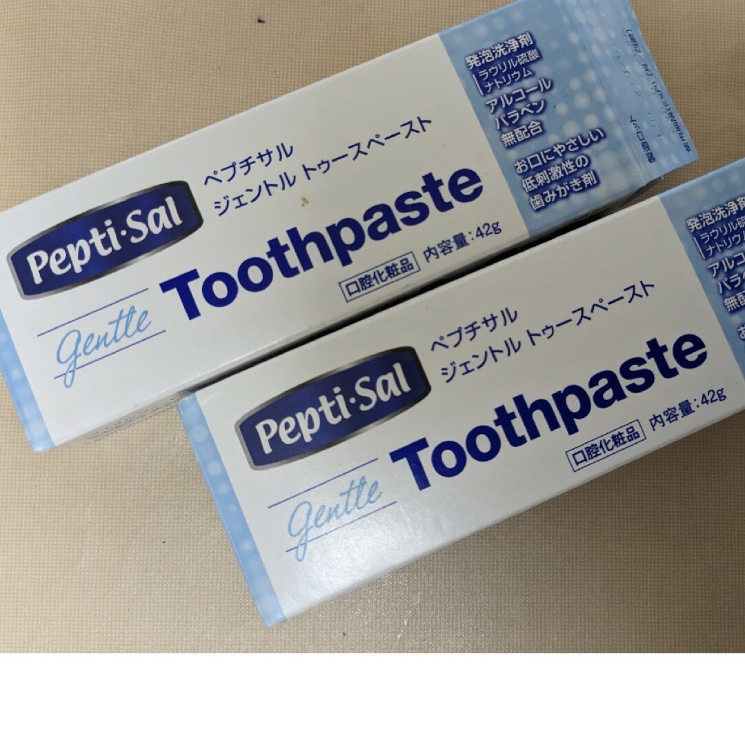 ペプチド　歯磨き粉 コスメ/美容のオーラルケア(歯磨き粉)の商品写真