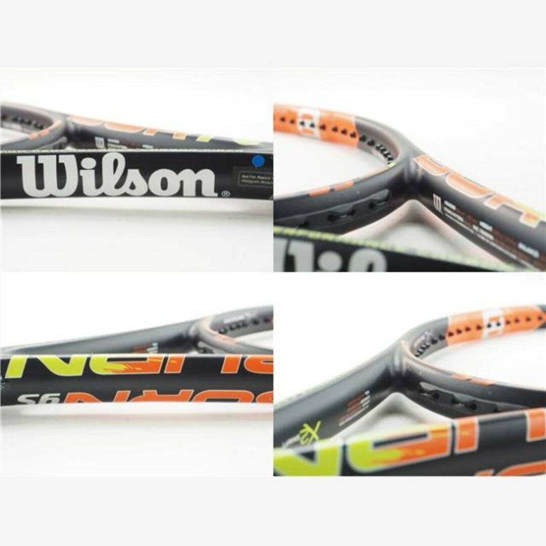 wilson(ウィルソン)の中古 テニスラケット ウィルソン バーン 95 2015年モデル (G2)WILSON BURN 95 2015 スポーツ/アウトドアのテニス(ラケット)の商品写真