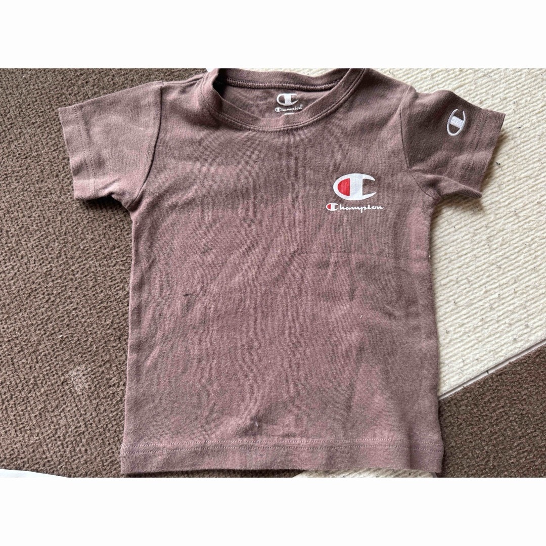 Champion(チャンピオン)のチャンピオン　champion 子供服　80 tシャツ　半袖　保育園　幼稚園 キッズ/ベビー/マタニティのベビー服(~85cm)(シャツ/カットソー)の商品写真