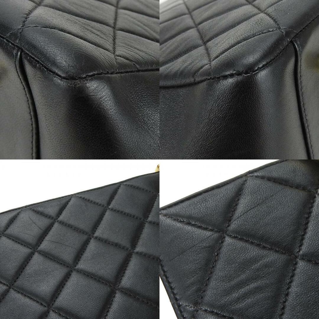 CHANEL(シャネル)の【中古】 シャネル トートバッグ マトラッセステッチ ラムスキン ブラック ゴールド金具 4番台 ココマーク チェーン レディース 女性 CHANEL レディースのバッグ(トートバッグ)の商品写真