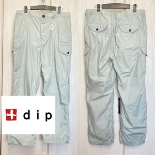 dip - 【2度着用 】dip コットン タイプライター カーゴパンツ