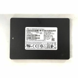 RW-170-SAMSUMG 256GB SSD 2.5インチ厚み7㎜ 1点(PCパーツ)