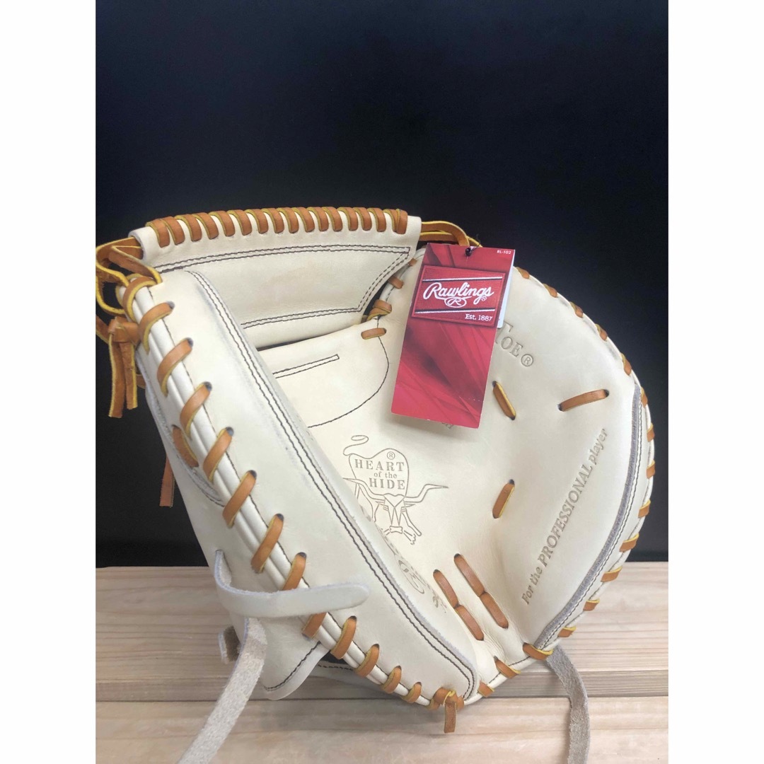 Rawlings(ローリングス)の超高級品！ローリングス 硬式用グローブ 捕手用 定価47,300円税込 スポーツ/アウトドアの野球(グローブ)の商品写真