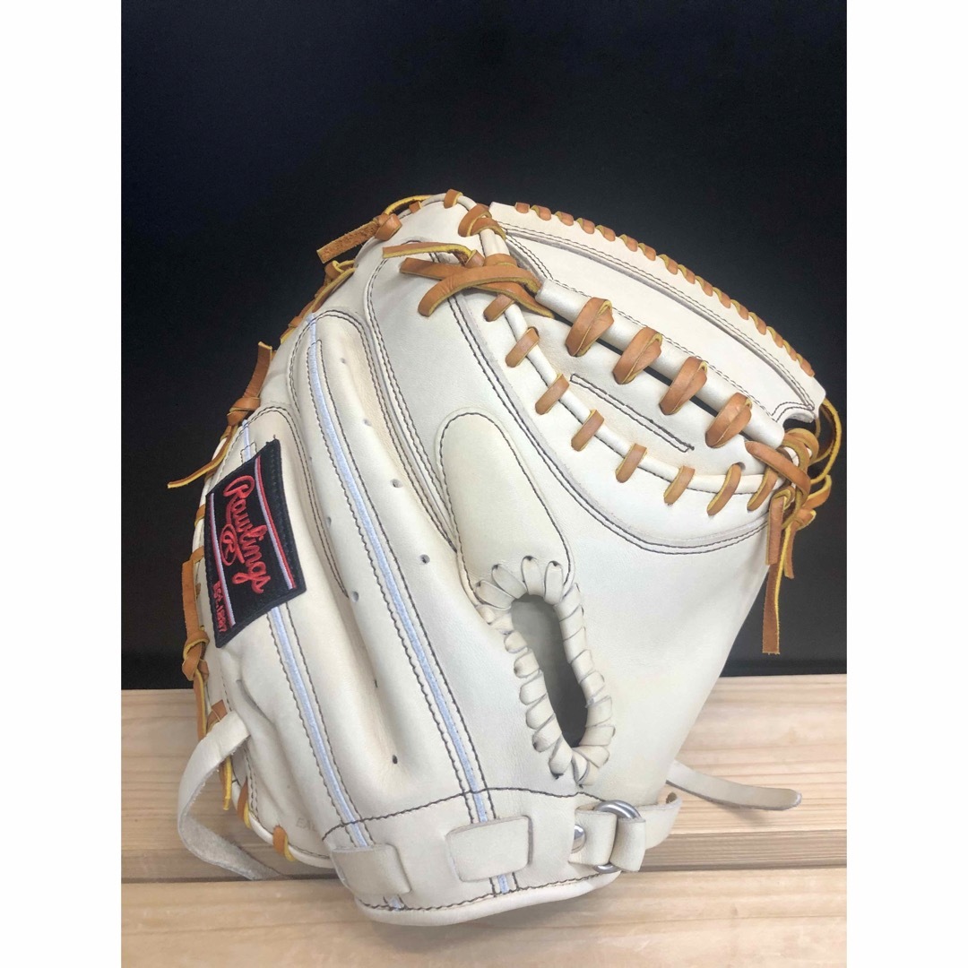 Rawlings(ローリングス)の超高級品！ローリングス 硬式用グローブ 捕手用 定価47,300円税込 スポーツ/アウトドアの野球(グローブ)の商品写真