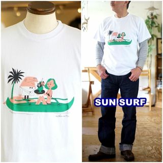 サンサーフ(Sun Surf)のSUNSURF サンサーフ　アンクルトリス　半袖プリントTシャツ 79384 L(Tシャツ/カットソー(半袖/袖なし))