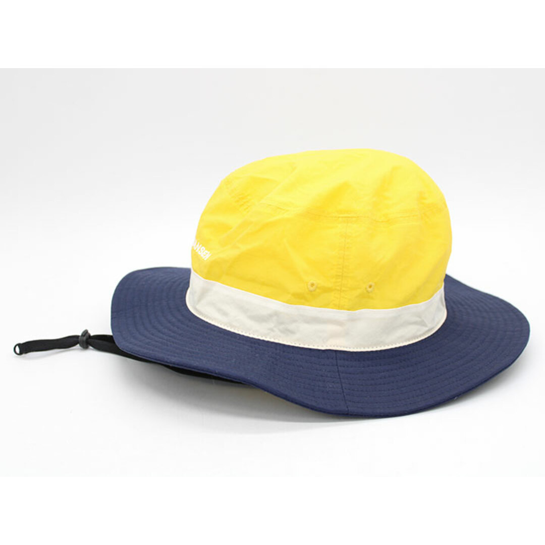 HELLY HANSEN(ヘリーハンセン)の【新入荷】◇HELLY HANSEN/ヘリーハンセン◇Tri Fielder Hat/トライフィールダーハット/アウトドア/スポーツ/帽子/小物 ネイビー×イエロー×ホワイト/紺×黄×白 レディース L【中古】春夏秋冬 hat etc 314042 レディースの帽子(ハット)の商品写真