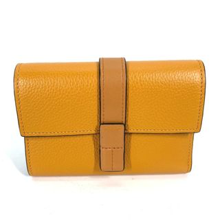 ロエベ(LOEWE)のロエベ LOEWE コンパクト ジップウォレット C660Z41X01 コンパクトウォレット 2つ折り財布 レザー トフィー/タン ブラウン(財布)