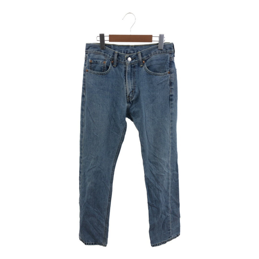 Levi's(リーバイス)のLevi's リーバイス 505 デニムパンツ アメカジ ブルー (メンズ W30 L32) 中古 古着 Q3343 メンズのパンツ(デニム/ジーンズ)の商品写真