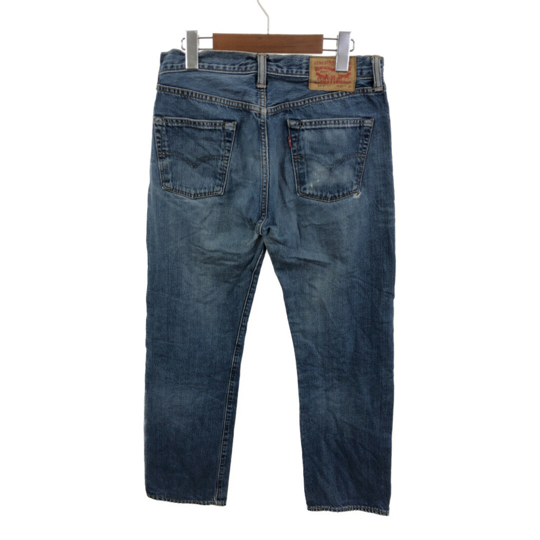 Levi's(リーバイス)のLevi's リーバイス 501 デニムパンツ アメカジ ブルー (メンズ W30 L30) 中古 古着 Q3345 メンズのパンツ(デニム/ジーンズ)の商品写真