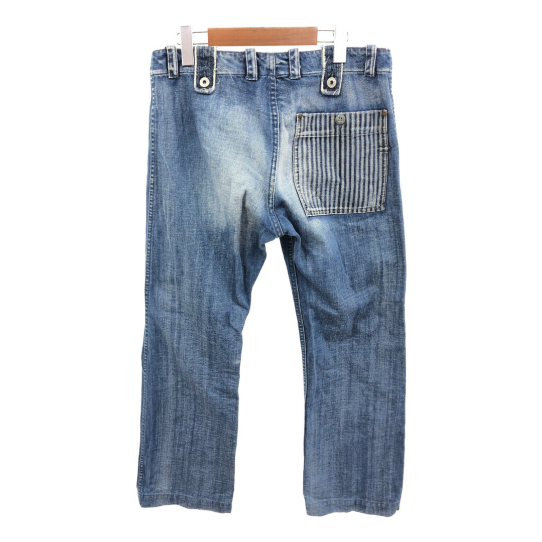 DIESEL(ディーゼル)の90年代 DIESEL ディーゼル デニムパンツ アメカジ ブルー (メンズ W30) 中古 古着 Q3360 メンズのパンツ(デニム/ジーンズ)の商品写真