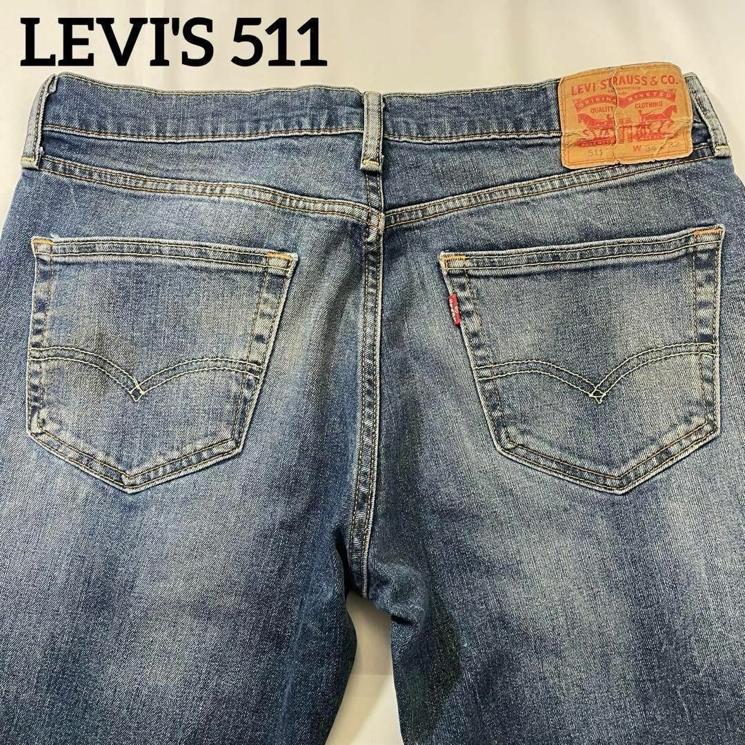 Levi's(リーバイス)のLEVI'S 511 ジーンズデニムパンツ スリムフィットW34裏ボタン4309 メンズのパンツ(デニム/ジーンズ)の商品写真