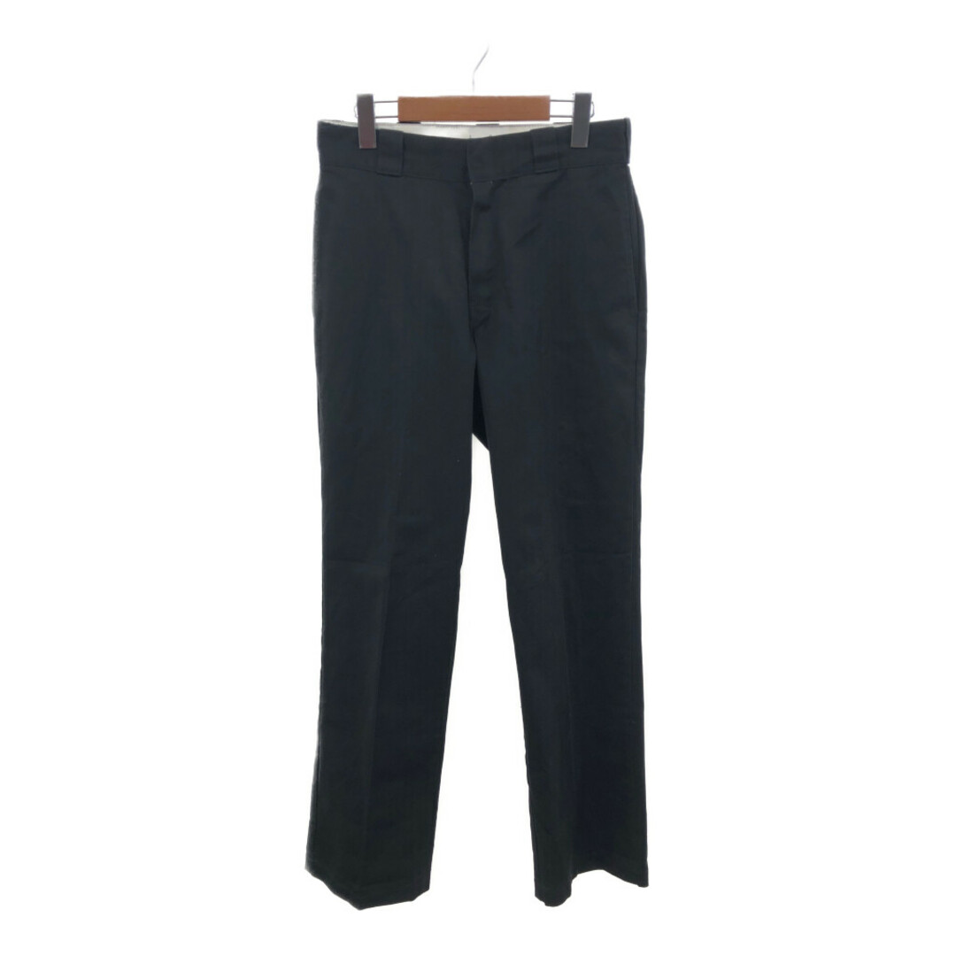 Dickies(ディッキーズ)のDickies ディッキーズ 874 ワークパンツ ブラック (メンズ W30 L32) 中古 古着 Q3376 メンズのパンツ(その他)の商品写真