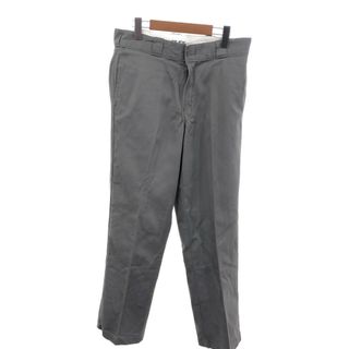 ディッキーズ(Dickies)のDickies ディッキーズ 874 ワークパンツ グレー (メンズ 32×32) 中古 古着 Q3377(その他)