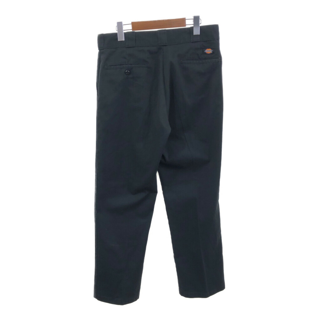 Dickies(ディッキーズ)のDickies ディッキーズ 874 ワークパンツ ブラック (メンズ 33×32) 中古 古着 Q3379 メンズのパンツ(その他)の商品写真