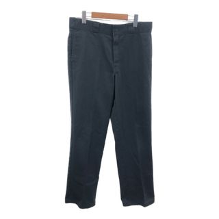 ディッキーズ(Dickies)のDickies ディッキーズ 874 ワークパンツ ブラック (メンズ 33×32) 中古 古着 Q3379(その他)