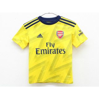 adidas - 【夏物 新入荷!】▲イングランドプレミアリーグ/アーセナルレプリカユニフォーム/半袖Tシャツ▲130cm 黄 アディダス/adidas サッカー 教室 トレーニング 練習 観戦【中古】子供服 キッズ kids 男の子 夏 tops lessons 114042