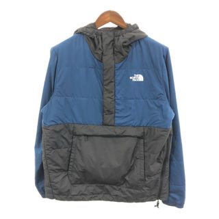 ザノースフェイス(THE NORTH FACE)のTHE NORTH FACE ノースフェイス 中綿 アノラック ジャケット アウトドア ブラック (メンズ L) 中古 古着 Q3407(その他)