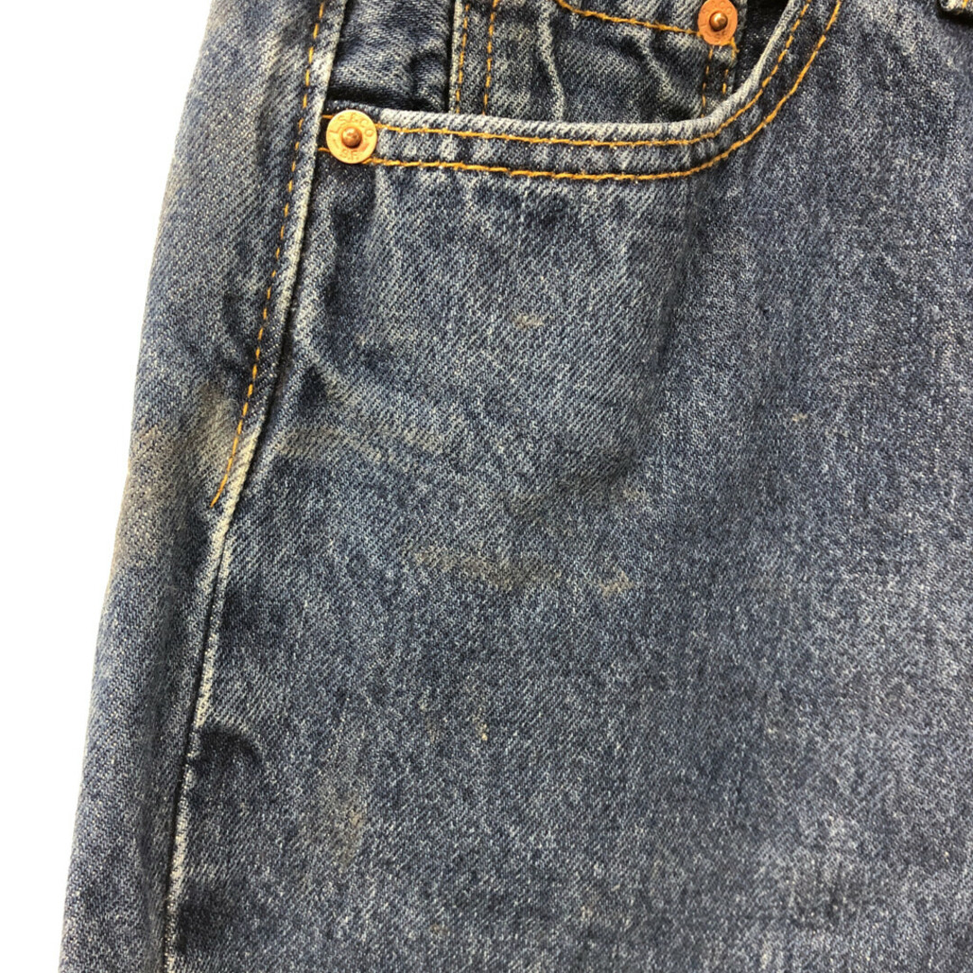 Levi's(リーバイス)の90年代 イギリス製 Levi's リーバイス 501 デニムパンツ アメカジ ブルー (メンズ 30×30) 中古 古着 Q3419 メンズのパンツ(デニム/ジーンズ)の商品写真