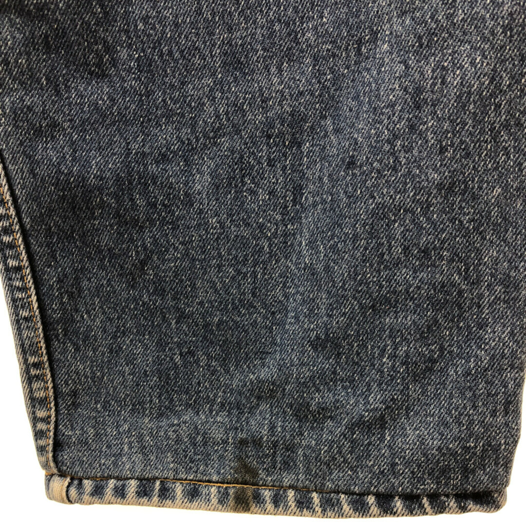 Levi's(リーバイス)の90年代 イギリス製 Levi's リーバイス 615-02 デニムパンツ アメカジ オレンジタブ ブルー (メンズ W36 L32) 中古 古着 Q3420 メンズのパンツ(デニム/ジーンズ)の商品写真