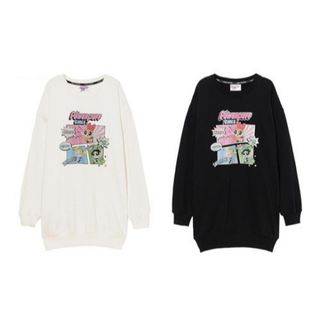 キャンディーストリッパー(Candy Stripper)の未開封●THE POWERPUFF GIRLS COMIC SWEAT ワンピ(その他)