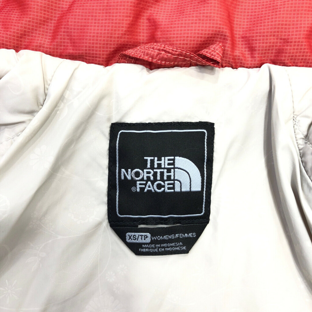 THE NORTH FACE(ザノースフェイス)のTHE NORTH FACE ノースフェイス ナイロン 中綿ジャケット アウトドア ピンク (レディース XS) 中古 古着 Q3436 レディースのジャケット/アウター(その他)の商品写真