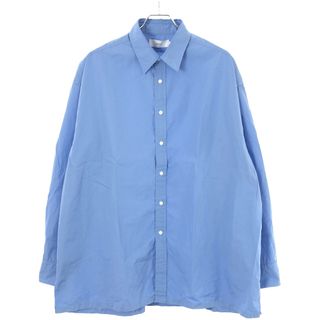 グラフペーパー(Graphpaper)のGraphpaper グラフペーパー 23SS High Count Broad Regular Collar Shirt ブロードレギュラーカラーシャツ ブルー F GM231-50241(シャツ)