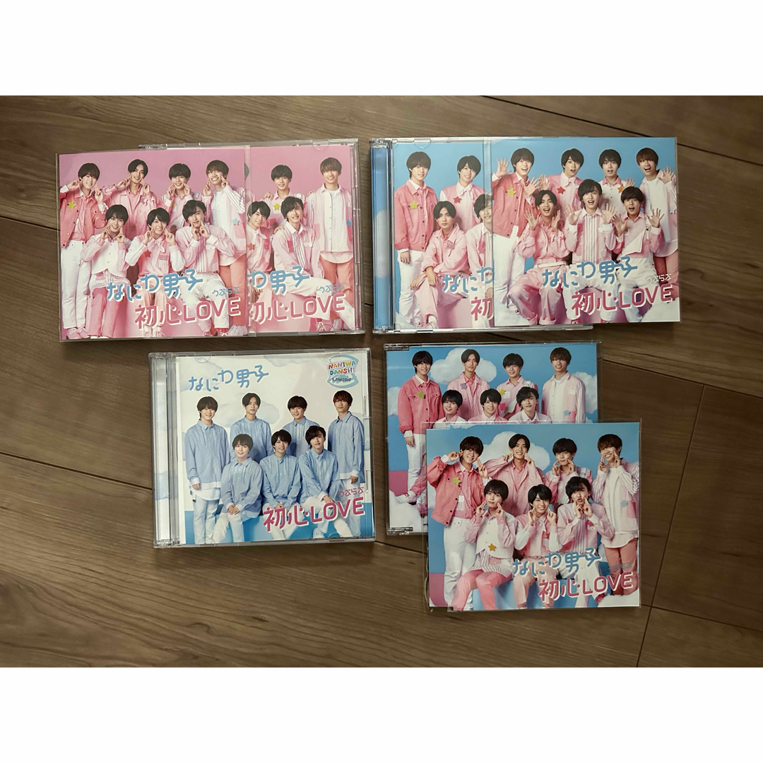 なにわ男子 CD 4形態 初心LOVE エンタメ/ホビーのCD(ポップス/ロック(邦楽))の商品写真