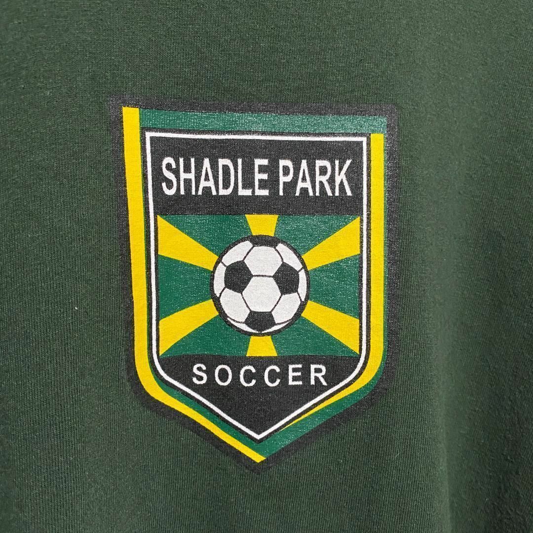 GILDAN(ギルタン)のアメリカ古着　シャドル・パーク高等学校 サッカー　長袖Tシャツ　ロンT　F100 メンズのトップス(Tシャツ/カットソー(七分/長袖))の商品写真