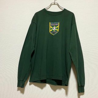 ギルタン(GILDAN)のアメリカ古着　シャドル・パーク高等学校 サッカー　長袖Tシャツ　ロンT　F100(Tシャツ/カットソー(七分/長袖))