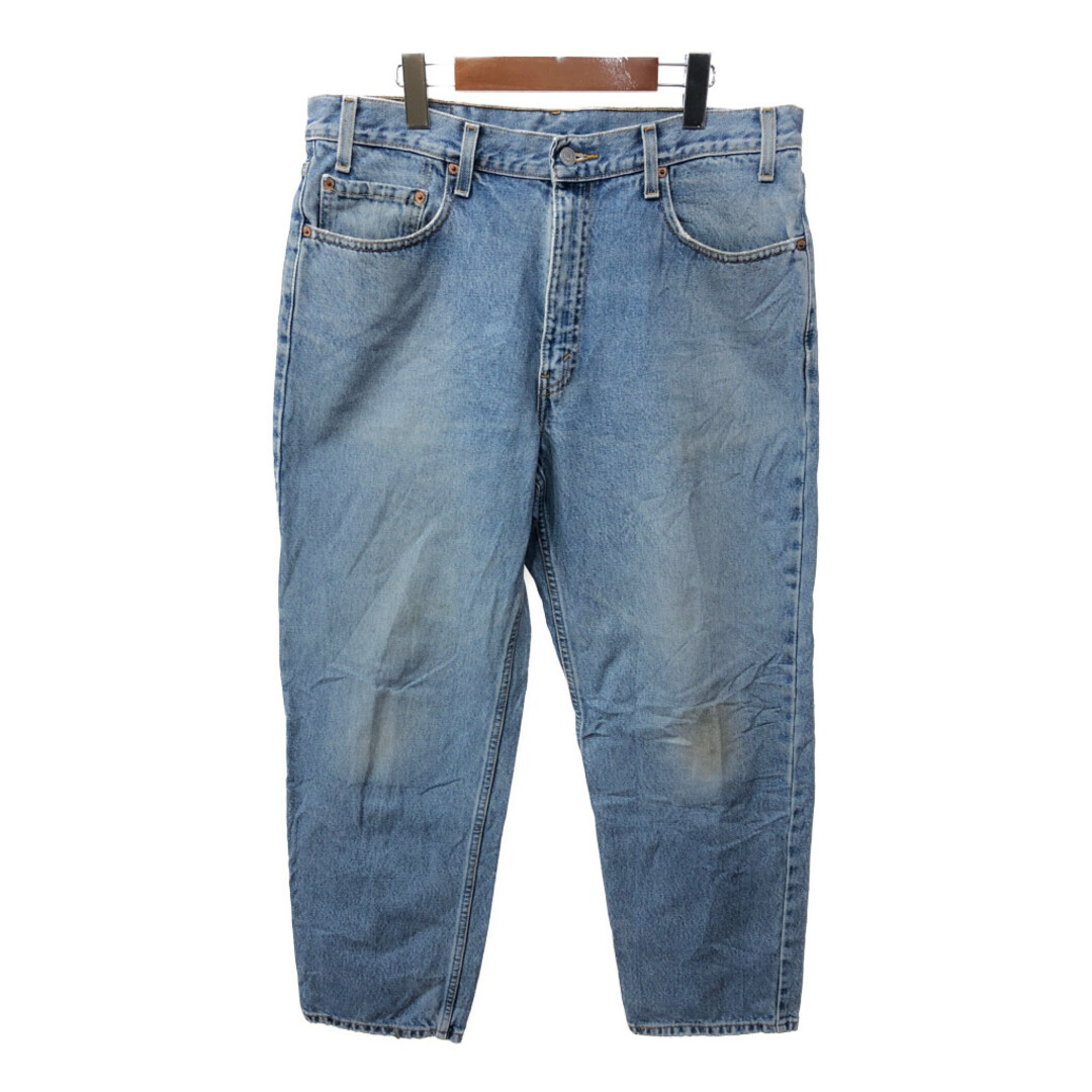 Levi's(リーバイス)の90年代 Levi's リーバイス 550 デニムパンツ アメカジ ブルー (メンズ W36 L29) 中古 古着 Q3477 メンズのパンツ(デニム/ジーンズ)の商品写真