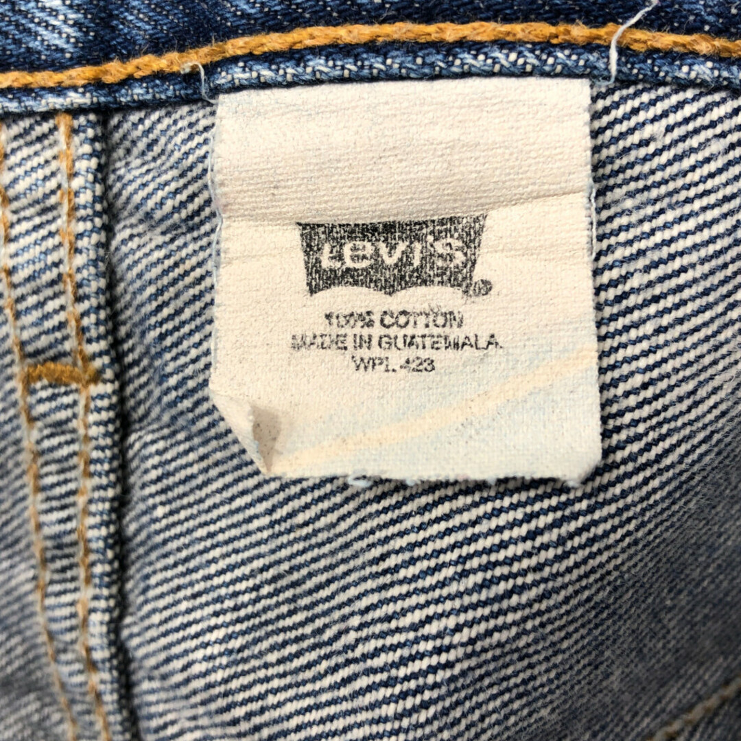Levi's(リーバイス)のLevi's リーバイス 501 デニムパンツ アメカジ ブルー (メンズ W38 L30) 中古 古着 Q3479 メンズのパンツ(デニム/ジーンズ)の商品写真