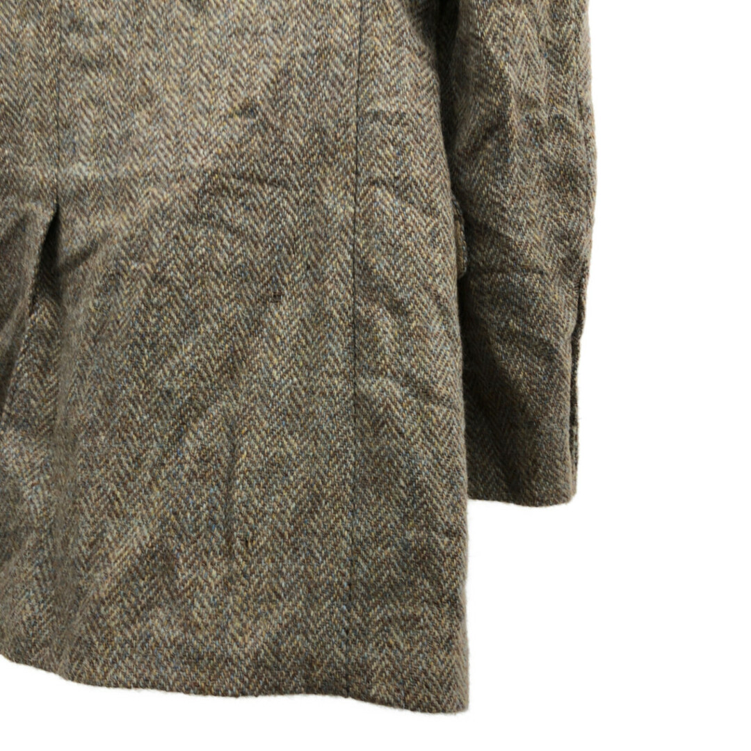 80年代 スコットランド製 Harris Tweed ハリスツイード ウールテーラードジャケット ヘリンボーンツイル (メンズ XL相当) 中古 古着 Q3506 メンズのジャケット/アウター(テーラードジャケット)の商品写真