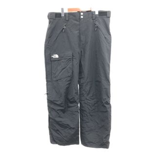 THE NORTH FACE - THE NORTH FACE ノースフェイス スキーパンツ アウトドア スノースポーツ ブラック (メンズ L) 中古 古着 Q3520