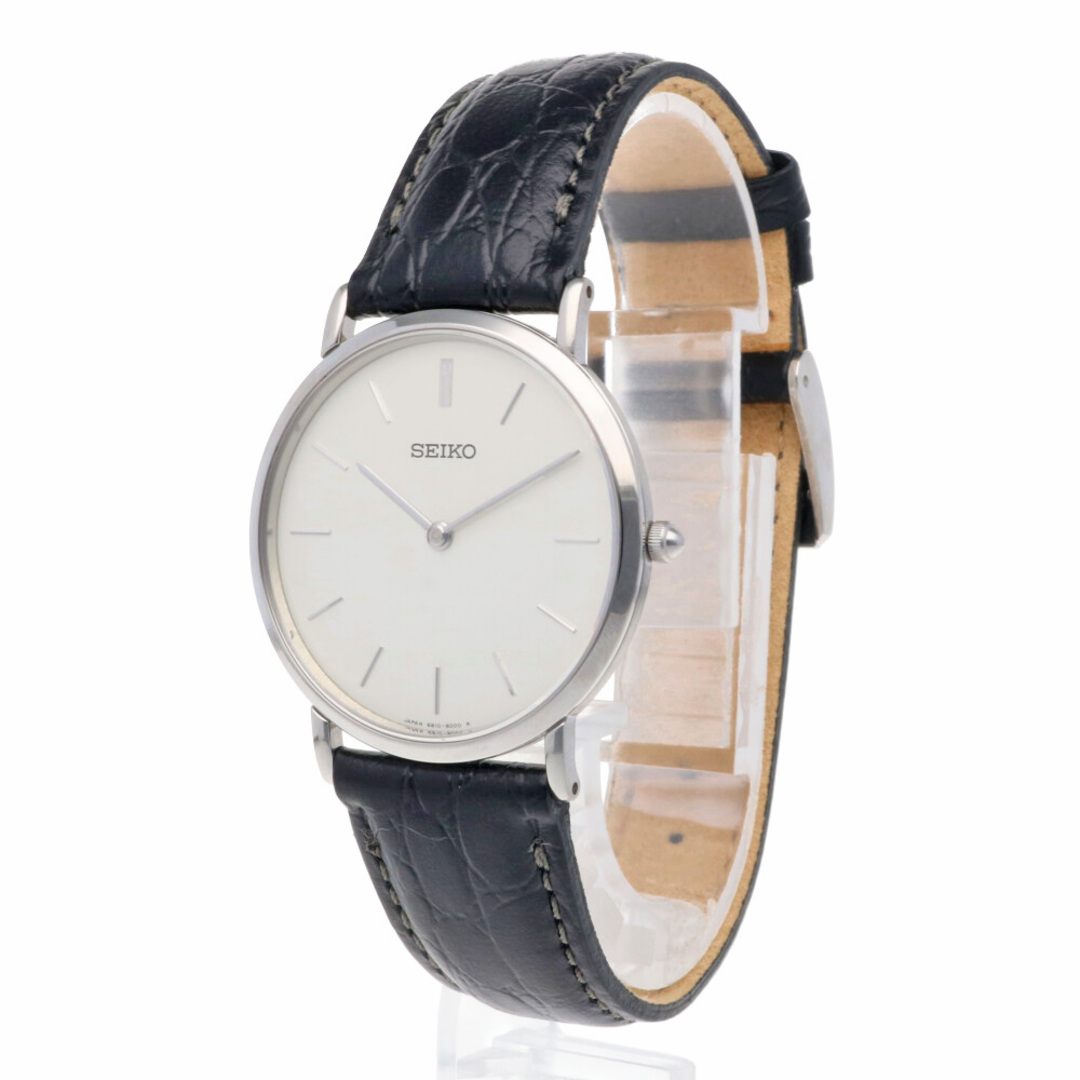 SEIKO(セイコー)のセイコー メカニカル 腕時計 時計 ステンレススチール 6810-8000 手巻き メンズ 1年保証 SEIKO  中古 メンズの時計(腕時計(アナログ))の商品写真