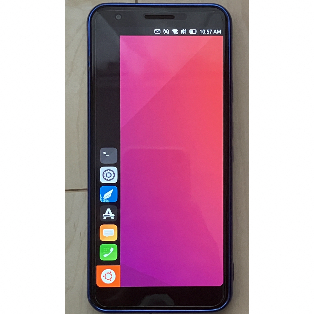 Pixel3a Ubuntu Touch カスタムROM Android12も可 スマホ/家電/カメラのスマートフォン/携帯電話(スマートフォン本体)の商品写真