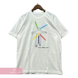 クロムハーツ(Chrome Hearts)のCHROME HEARTS×Marina Abramovic 2023AW S/S Tee クロムハーツ×マリーナ・アブラヒモヴィッチ ショートスリーブTシャツ 半袖カットソー バックスクロール プリント ホワイト サイズL【240416】【新古品】【me04】(Tシャツ/カットソー(半袖/袖なし))