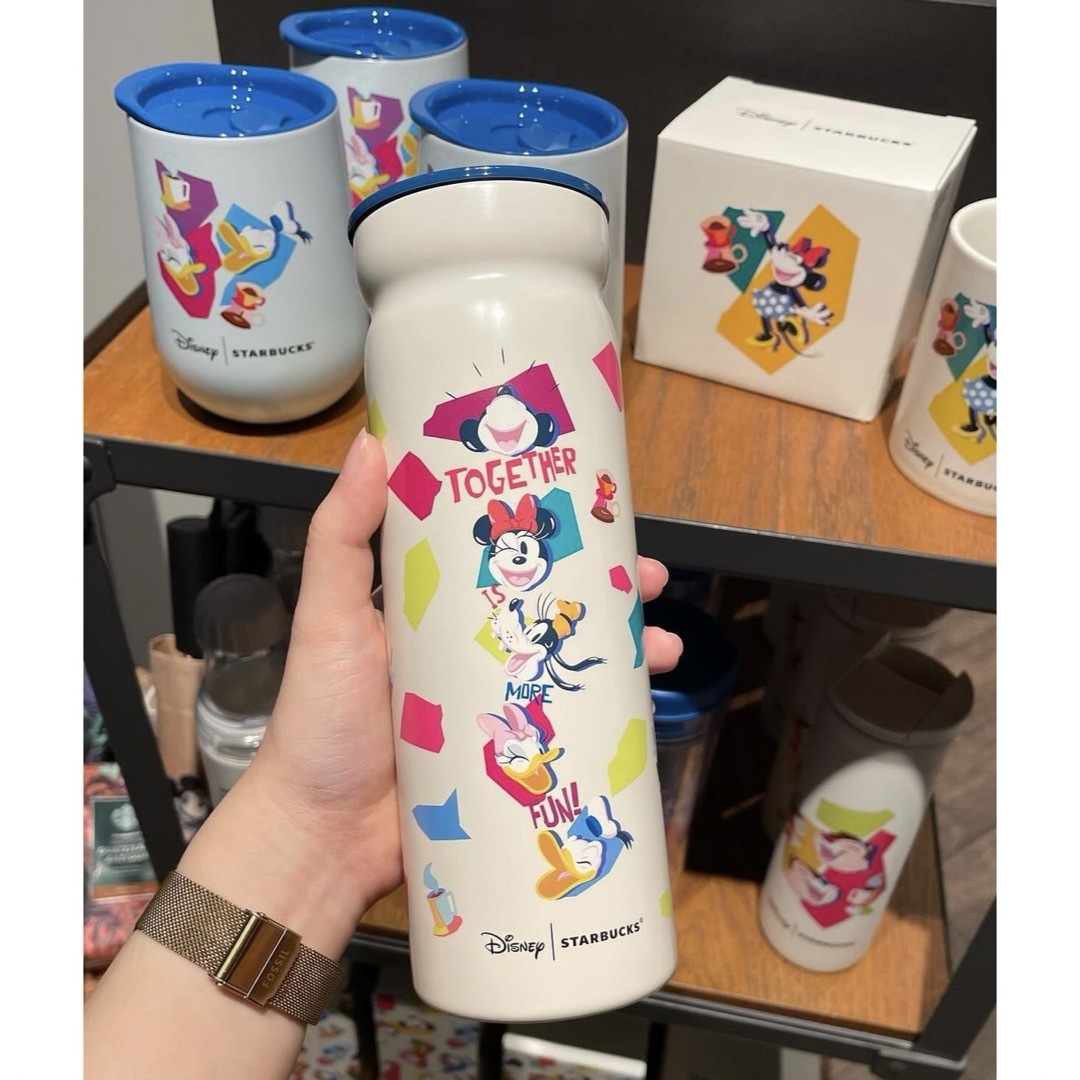 Starbucks Coffee(スターバックスコーヒー)の台湾 スターバックス 24’ディズニー DISNEYFUNステンレス タンブラー インテリア/住まい/日用品のキッチン/食器(タンブラー)の商品写真