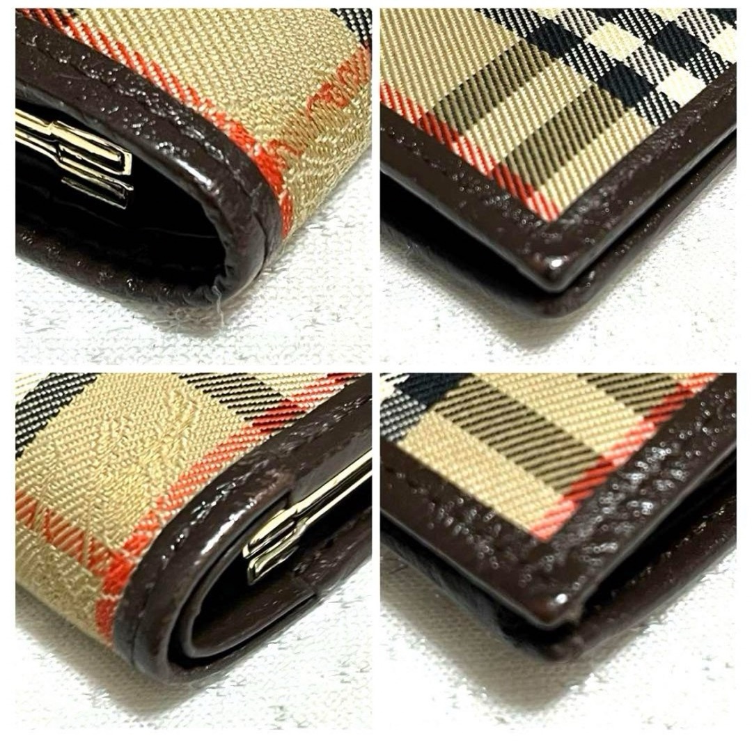 ✨極美品✨BURBERRY バーバリー　折り財布　ノバチェック　シャドーホース レディースのファッション小物(財布)の商品写真