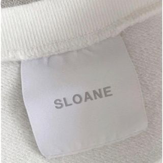 スローン(SLOANE)の【美品】スローン　スビンギザコットン クルーネックスウェットbshop/(トレーナー/スウェット)