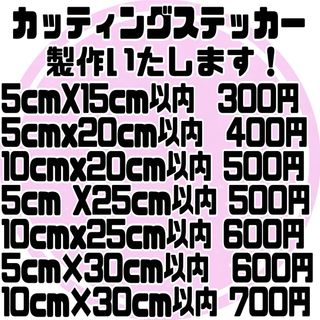 オリジナルカッティングステッカー製作します チーム 交流 バイク 釣り 趣味用に