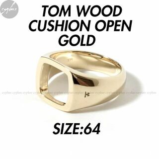 トムウッド(TOM WOOD)の64 23号 新品 トムウッド クッション オープン リング ゴールド 9K 金(リング(指輪))
