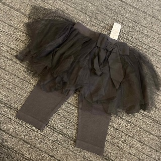 新品！スカートパンツ 100cm 黒(スカート)