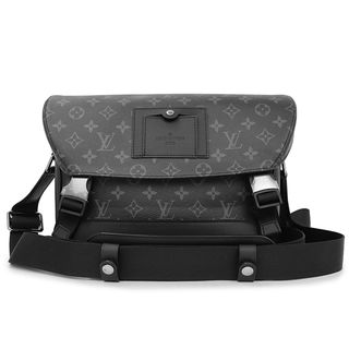 ルイヴィトン(LOUIS VUITTON)のルイ ヴィトン メッセンジャー ヴォワヤージュ PM ショルダーバッグ 斜め掛け モノグラムエクリプス カーフスキン レザー ブラック 黒 シルバー金具 M40511 LOUIS VUITTON（未使用　展示品）(ショルダーバッグ)