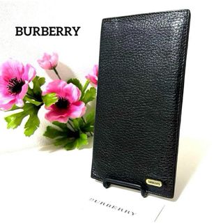 ✨美品✨BURBERRY◆バーバリー ◆黒ブラック◆ノバチェック◆長財布